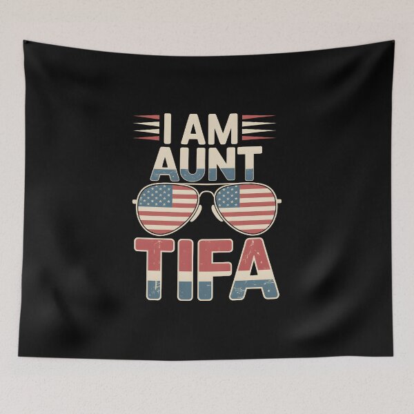 Item preview, I Am Aunt Tifa - Perfect gift for proud, freedom-loving Americans with a sense of humor and bold attitude. designed and sold by ZyziowskyArt.