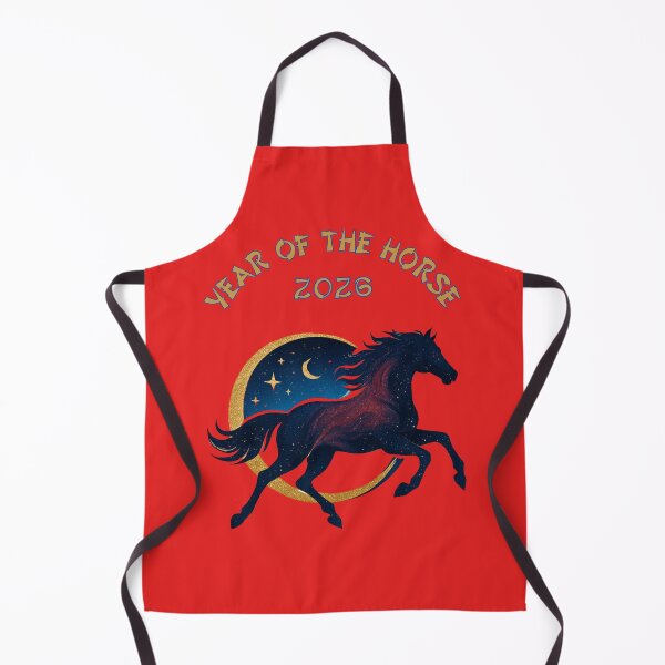 Item preview, Year of the Horse 2026: Celestial Eclipse Zodiac Art designed and sold by elynne9.