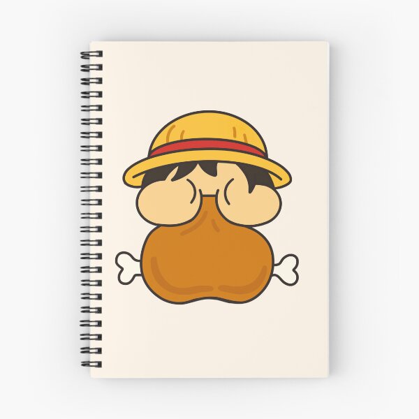 Item preview, cute chibi-style Luffy  designed and sold by Shiningsticker8.
