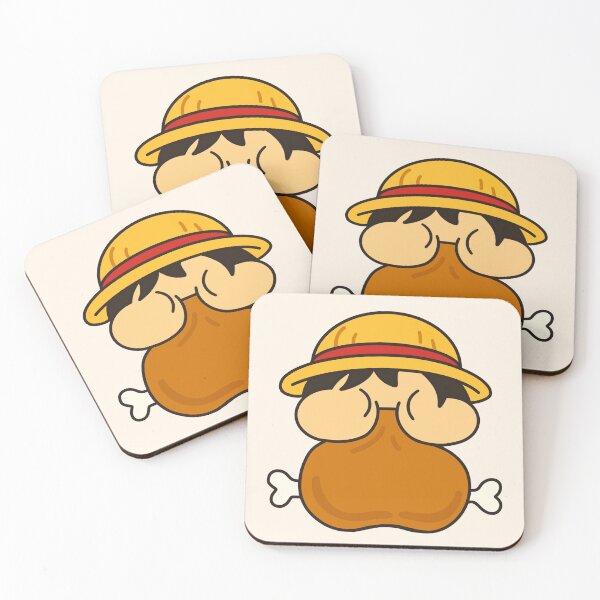 Artikelvorschau, süßer Ruffy im Chibi-Stil entworfen und verkauft von Shiningsticker8.