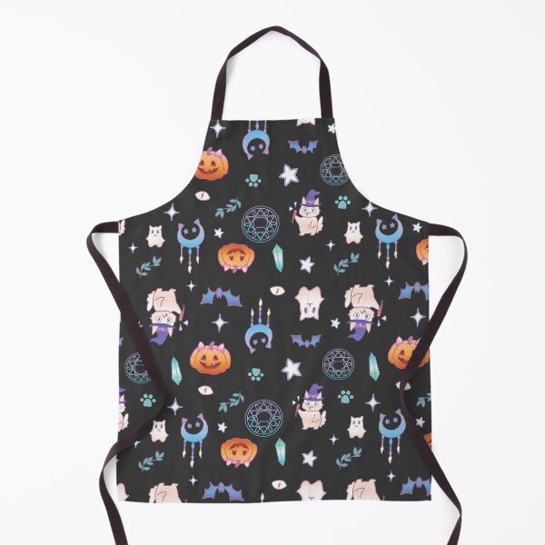 Item preview, Catween - Cute Magic Cat Halloween Pattern designed and sold by Ticiane Takahara.