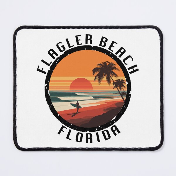 Item preview, Flagler Beach - Florida (with Black Lettering) designed and sold by VelvetRoom.