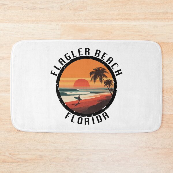 Item preview, Flagler Beach - Florida (with Black Lettering) designed and sold by VelvetRoom.