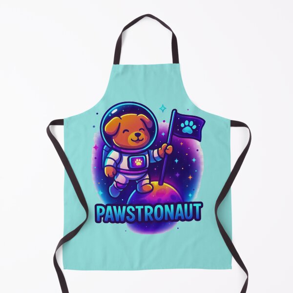 Artikelvorschau, Pawstronaut – Kosmisches Astronauten-Hunde-Cartoon-Design entworfen und verkauft von Dezpro.