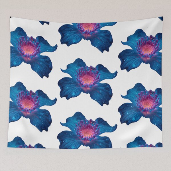 Item preview, Amazonian Blue Flower | Ultra Realistic Nature Botanical Art designed and sold by Naturalite19.