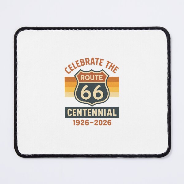 Item preview, Route 66 Centennial 1926–2026 – Vintage Retro Highway Design designed and sold by CraftedHome.