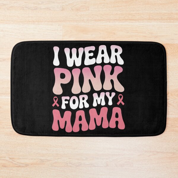 Item preview, I Wear Pink for My Mama Groovy Breast Cancer Women Kid Youth designed and sold by BLZART.