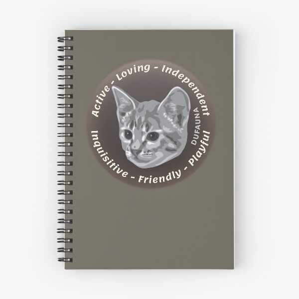Item preview, Grey Beloved Cat Personality designed and sold by DuFauna.