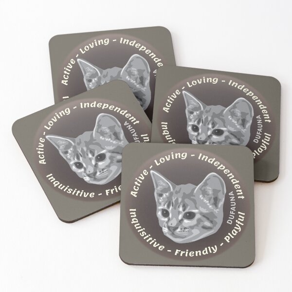 Item preview, Grey Beloved Cat Personality designed and sold by DuFauna.