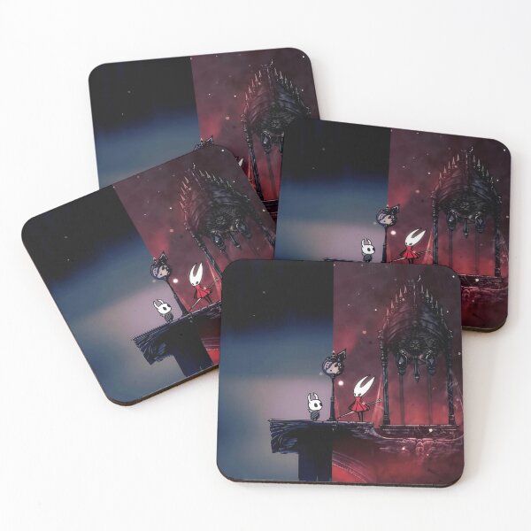Item preview, Hollow Knight x Silksong Split World — Knight & Hornet Crossover Scene designed and sold by gringoods.