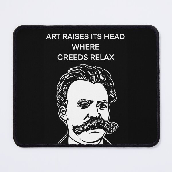 Item preview, FRIEDRICH NIETZSCHE quote .7 - ink portrait designed and sold by lautir.