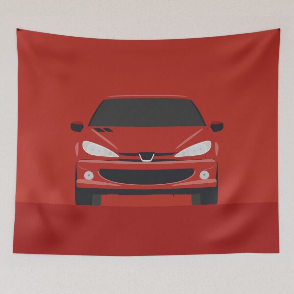 Item preview, Peugeot 206 - Vector drawing designed and sold by yohannlp.