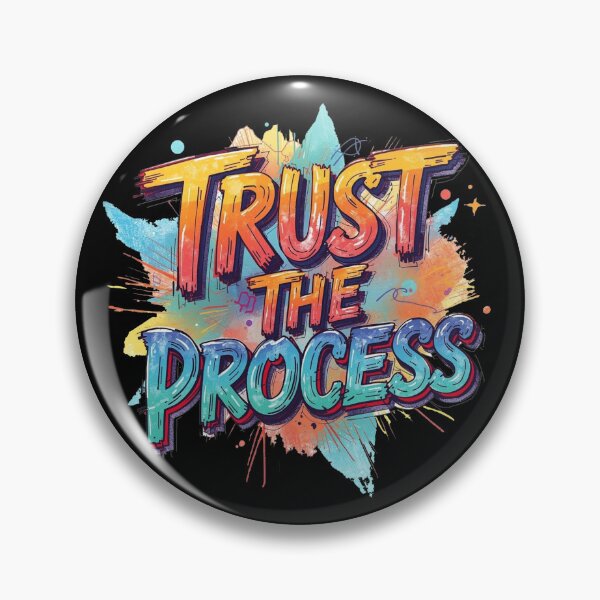 Item preview, Trust The Process - Abstract Artistic Graffiti designed and sold by ZenPaths.
