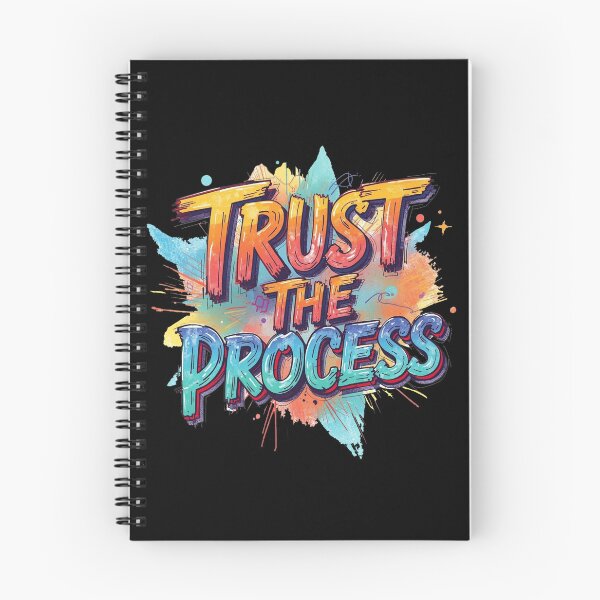 Item preview, Trust The Process - Abstract Artistic Graffiti designed and sold by ZenPaths.