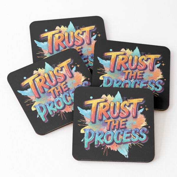 Item preview, Trust The Process - Abstract Artistic Graffiti designed and sold by ZenPaths.