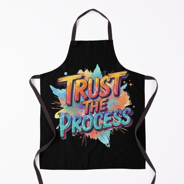 Item preview, Trust The Process - Abstract Artistic Graffiti designed and sold by ZenPaths.