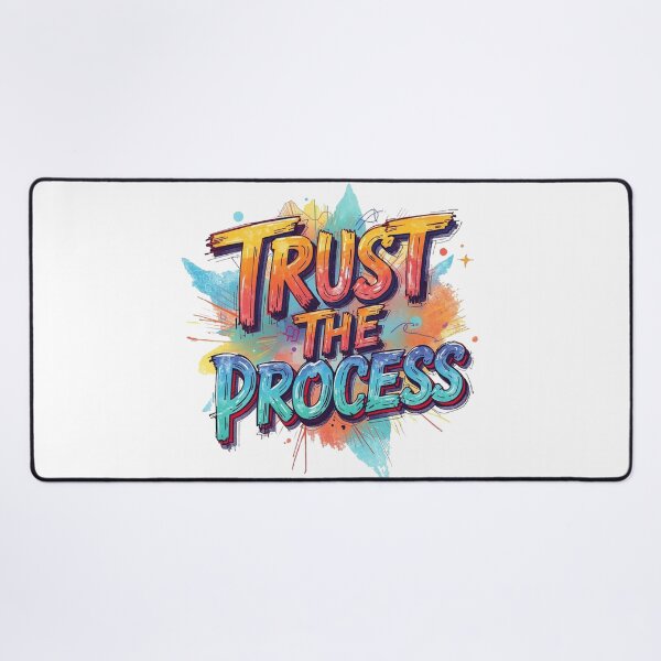 Item preview, Trust The Process - Abstract Artistic Graffiti designed and sold by ZenPaths.