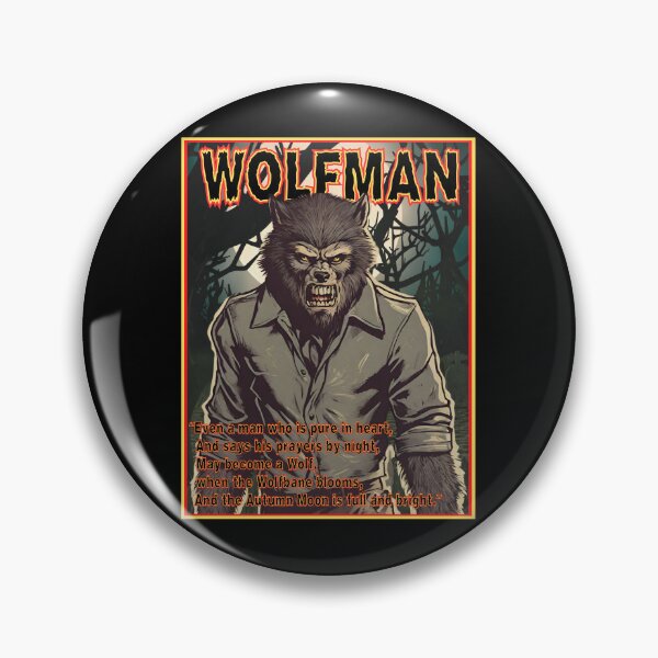 Item preview, Werewolf Classic Wolfman Wolfbane Poem designed and sold by theflandonian.