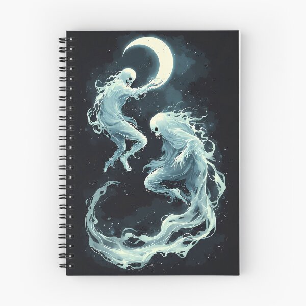 Item preview, Two ghosts, apparently designed and sold by Aleksandar Kostjuk.