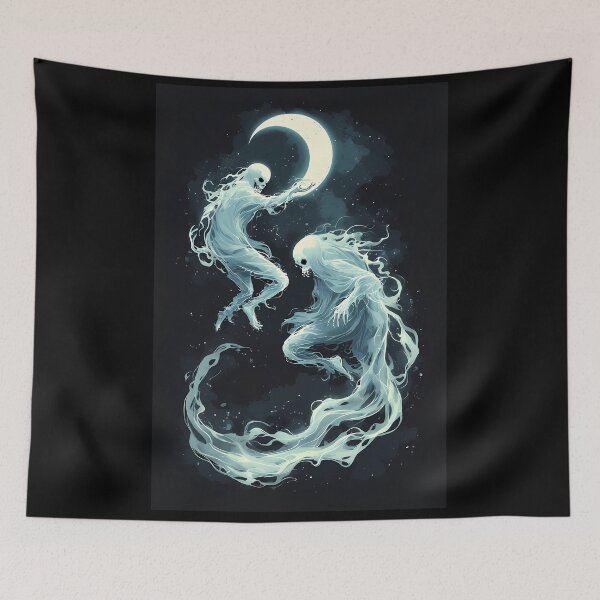 Item preview, Two ghosts, apparently designed and sold by Aleksandar Kostjuk.