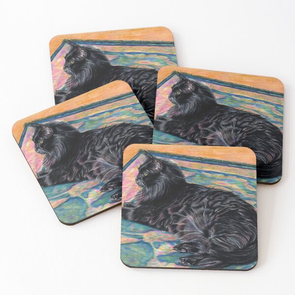 Item preview, "Peaceful Bear" Black Maine Coon designed and sold by npellegrini.