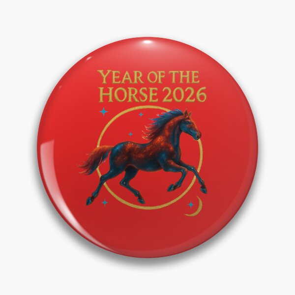 Item preview, Year of the Horse 2026: Celestial Eclipse Zodiac Art designed and sold by elynne9.