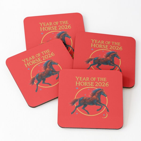 Item preview,  Year of the Horse 2026: Celestial Eclipse Zodiac Art designed and sold by elynne9.
