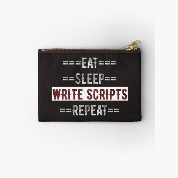 Item preview, Gift for Screenwriters Eat Sleep Write Scripts Repeat  designed and sold by TrndSttr.