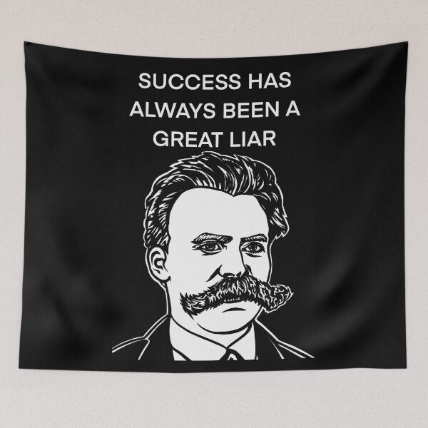 Item preview, FRIEDRICH NIETZSCHE quote .8 - ink portrait designed and sold by lautir.