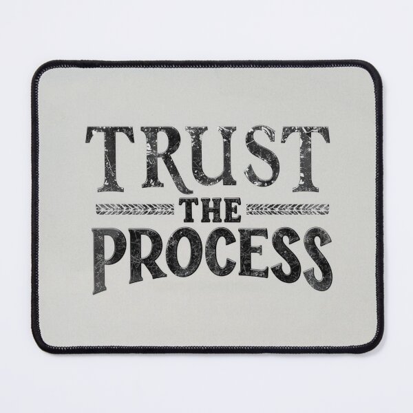 Item preview, Trust The Process - Vintage Engraved Typography designed and sold by ZenPaths.