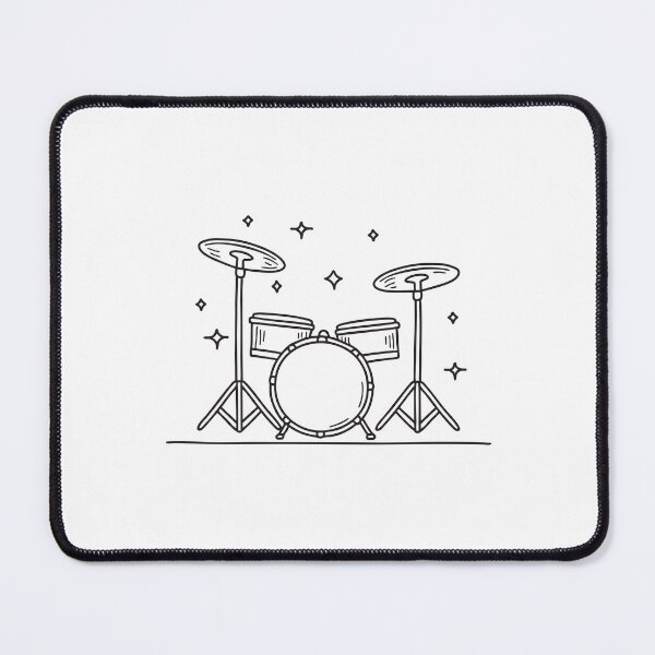 Item preview, A snare drum beside a cymbal on a band setup designed and sold by rasagamastore.
