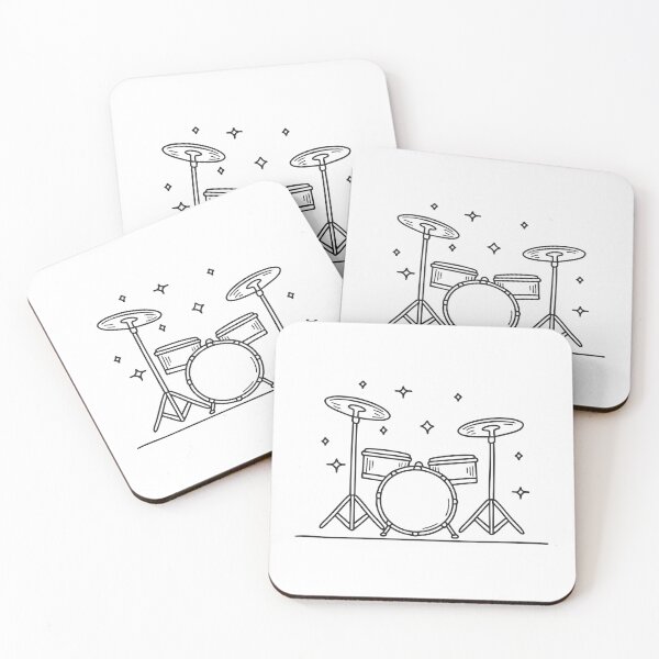 Item preview, A snare drum beside a cymbal on a band setup designed and sold by rasagamastore.