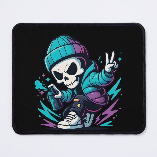 Item preview, Streetwear Skull Graffiti Urban Hip Hop designed and sold by MarCinu Art.