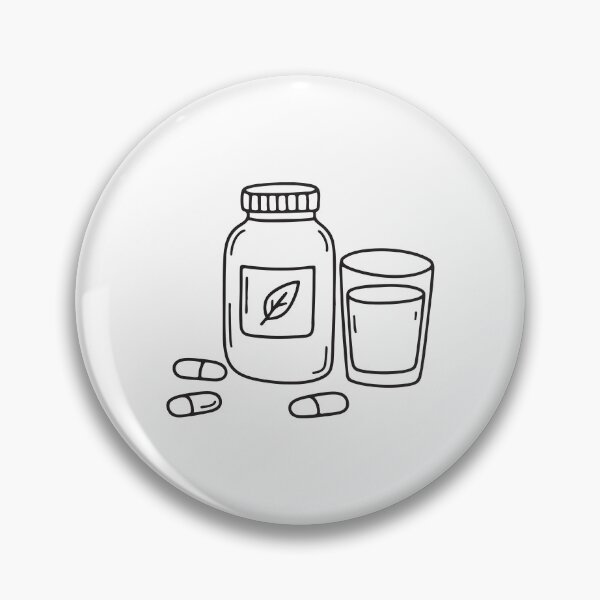 Item preview, A supplement bottle with label leaf beside a capsules and glass of water designed and sold by rasagamastore.