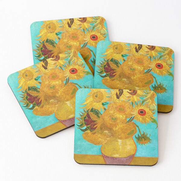 Item preview, Vase with Twelve Sunflowers (1888) by Vincent van Gogh designed and sold by VenusArt7.