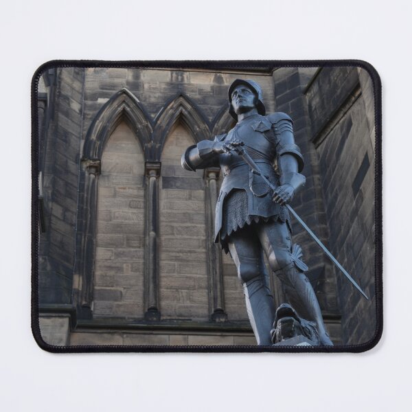 Item preview, Night time, Statue Of a Knight and Clock Tower designed and sold by David Patterson.