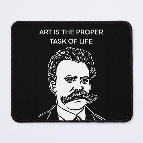 Item preview, FRIEDRICH NIETZSCHE quote .10 - ink portrait designed and sold by lautir.