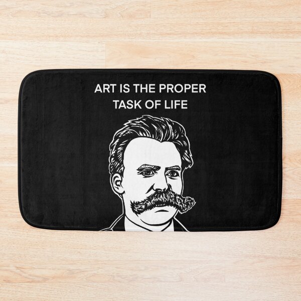 Artikelvorschau, FRIEDRICH NIETZSCHE Zitat .10 - Tintenporträt entworfen und verkauft von lautir.