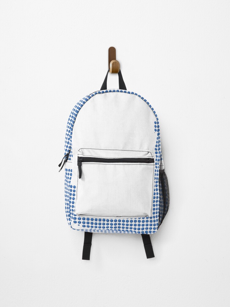 Thumbnail 1 of 3, Backpack, Blue Rhinestone  Cowboy Boot designed and sold by TheIconSmith.