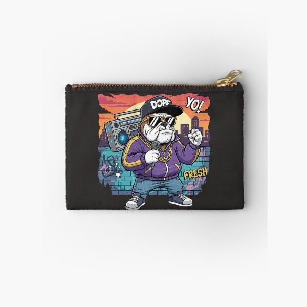 Item preview, Hip Hop Bulldog – Street Rap Style designed and sold by CARTOON CRAZE.