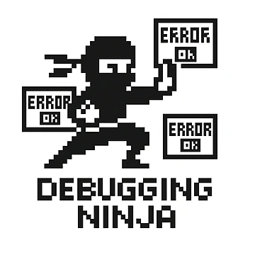 Artwork thumbnail, Debugging Ninja by WiserShop