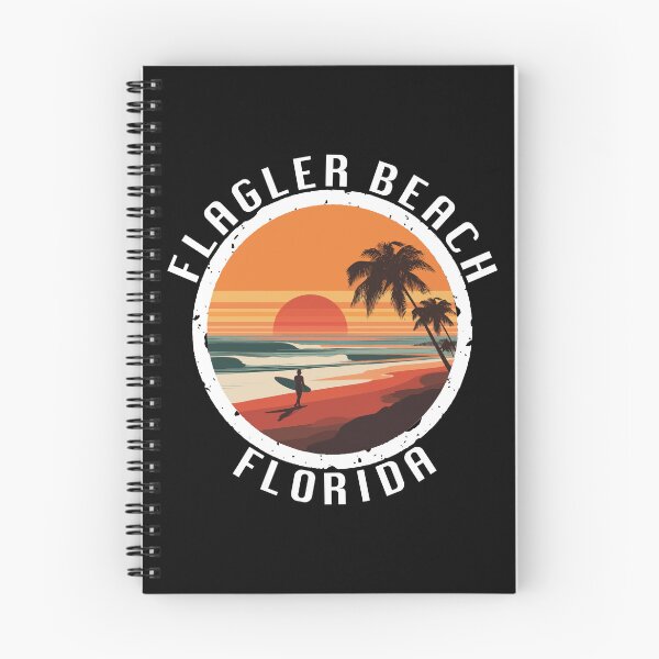 Item preview, Flagler Beach - Florida (with White Lettering) designed and sold by VelvetRoom.