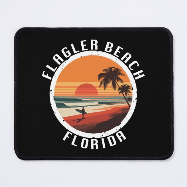 Item preview, Flagler Beach - Florida (with White Lettering) designed and sold by VelvetRoom.