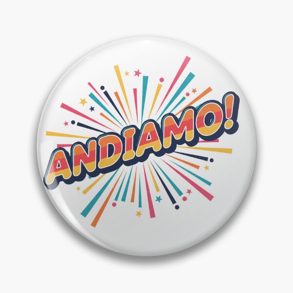 Item preview, Andiamo! Let's Go - Retro Italian Adventure Design designed and sold by Bob4fun.