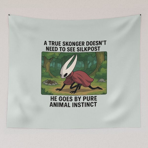 Item preview, Pure Animal Instinct – Silksong Meme Edition designed and sold by Bratak.