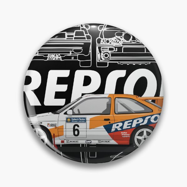 Artikelvorschau, Ford Escort Repsol entworfen und verkauft von BronArtworks.