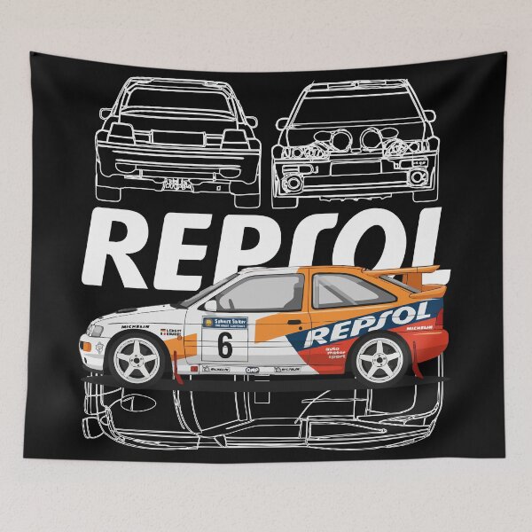 Item preview, Ford Escort Repsol designed and sold by BronArtworks.