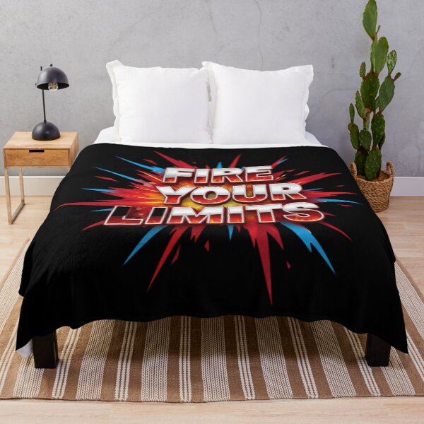 Item preview, Fire Your Limits - Dynamic Typography designed and sold by Silent Watch Threads..