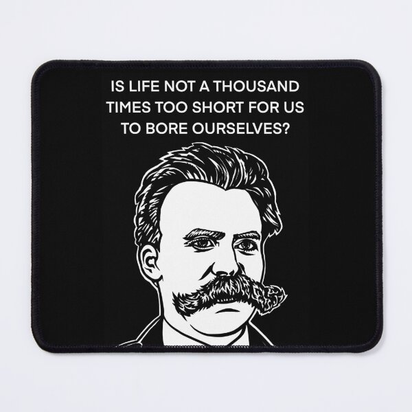 Artikelvorschau, FRIEDRICH NIETZSCHE Zitat .12 - Tintenporträt entworfen und verkauft von lautir.