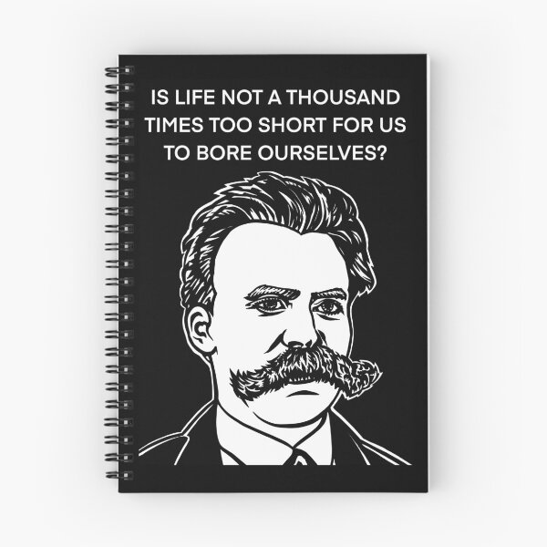 Item preview, FRIEDRICH NIETZSCHE quote .12 - ink portrait designed and sold by lautir.
